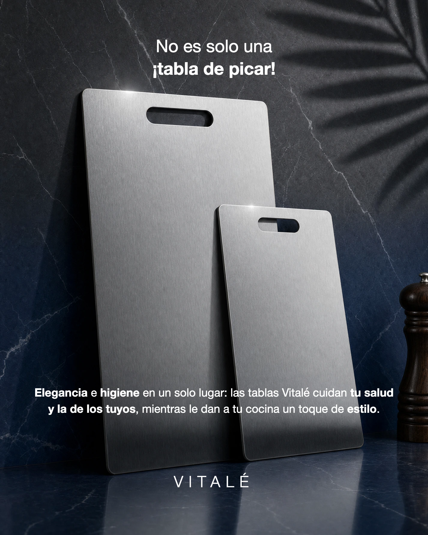 Vitalé — no es solo una tabla de picar: elegancia e higiene en un solo lugar