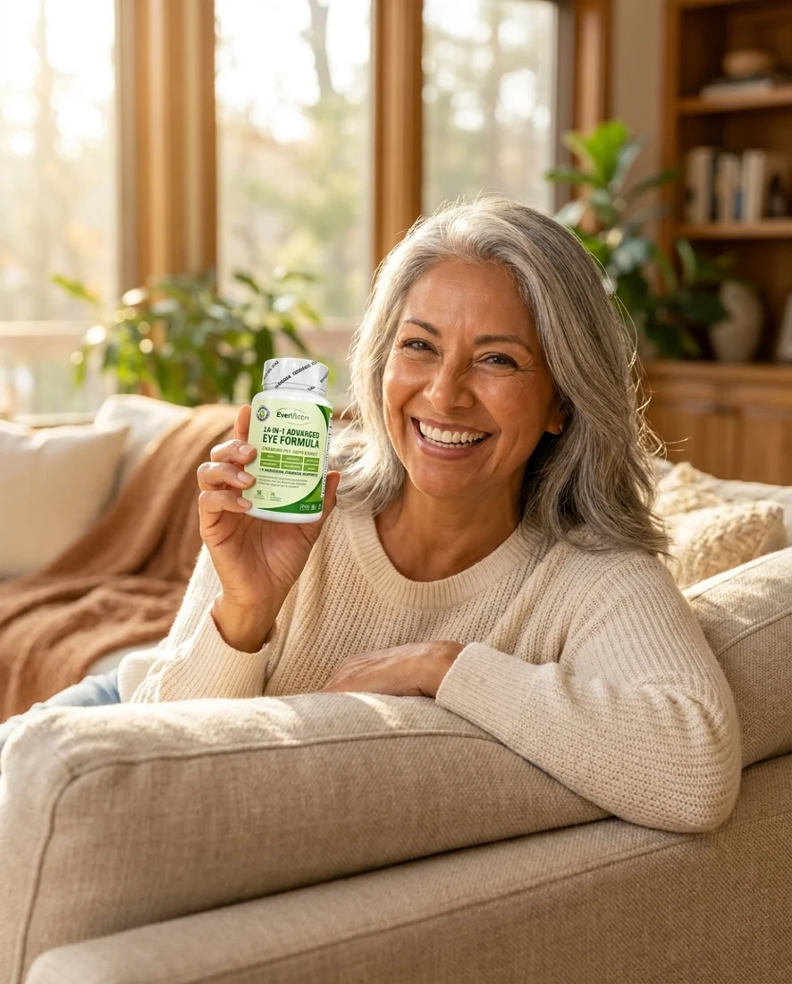 Adulto guatemalteco leyendo cómodamente tras nutrir su vista con EverVision